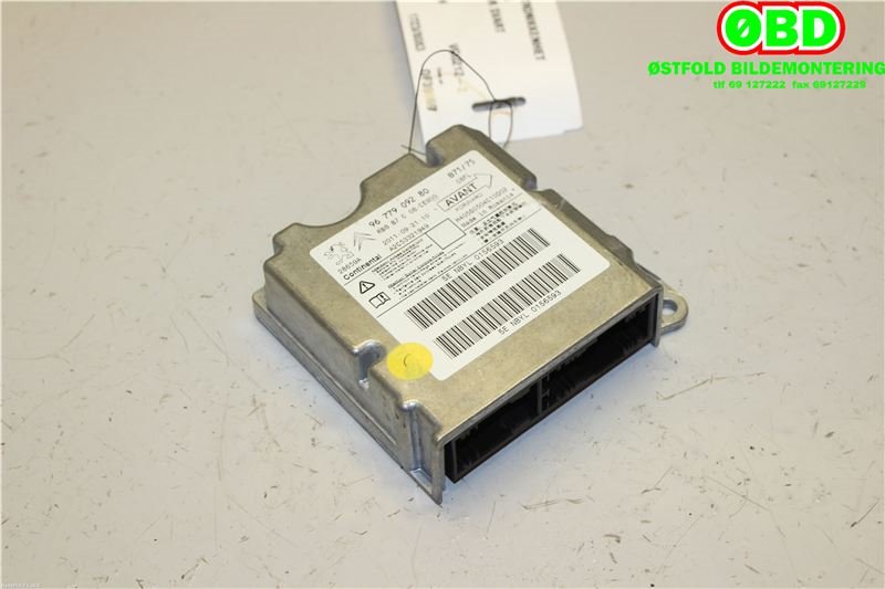 Airbag elektronikk til Citroën DS4 2011-2017 (CITROEN|1606974780|9678691580|9677909280)