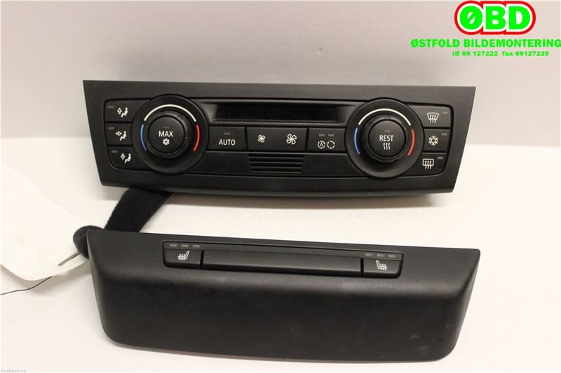 Varmeapparat betjening til BMW 1-Serie 2004-2011 (E81/E82/E87/E88) (E81/E82/E87/E88) (BMW|64 11 9 199 259||64119110610)
