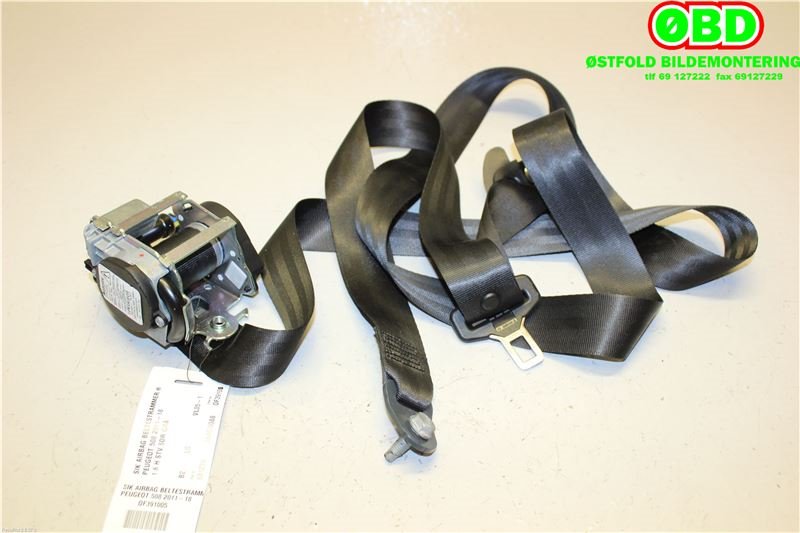 Airbag beltestrammer til Peugeot 508 2011-2014 (Type I, Fase 1) (PEUGEOT|98021746XX|)