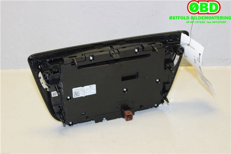 Varmeapparat betjening til Peugeot 508 2011-2014 (Type I, Fase 1)  (PEUGEOT|98023793XZ|)