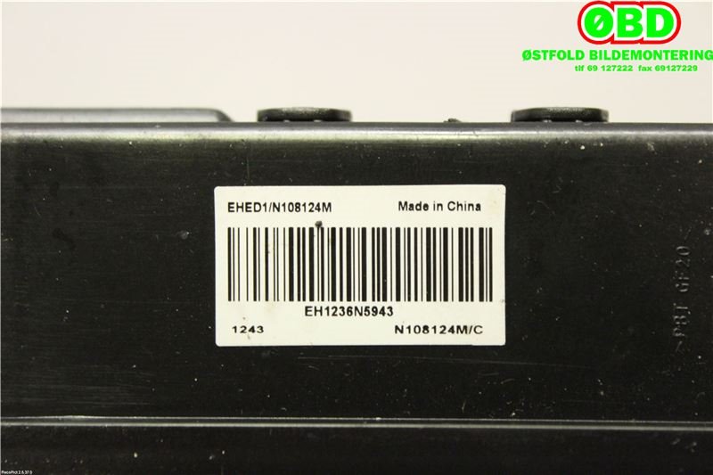 Varmeapparat register til Peugeot 508 2011-2014 (Type I, Fase 1)  (PEUGEOT|6436P9|)