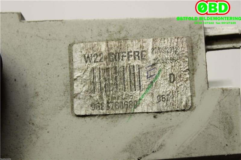 Baklykt høyre indre til Peugeot 508 2011-2014 (Type I, Fase 1)  (PEUGEOT|6351 LZ|)