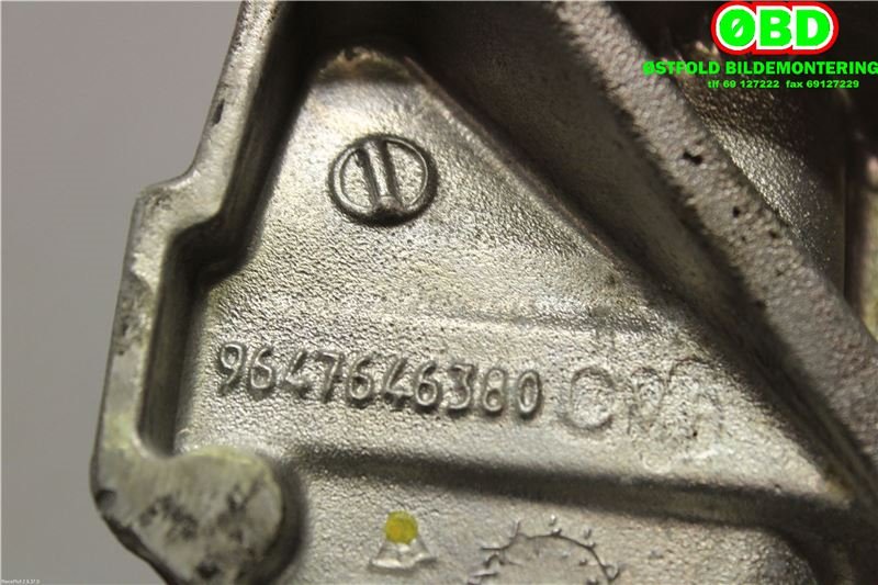 Motorfeste til Peugeot 508 2011-2014 (Type I, Fase 1)  (PEUGEOT|1807Y2||9647646380)