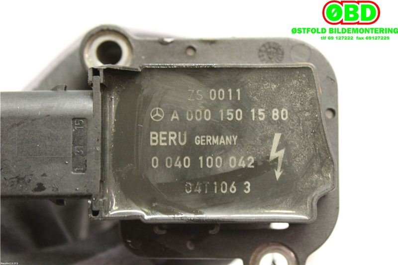 Coil elektronisk til Mercedes C-Klasse 2004-2007 (Fase 2) (W203) (W203) (MERCEDES|A 000 150 29 80||0001501580)