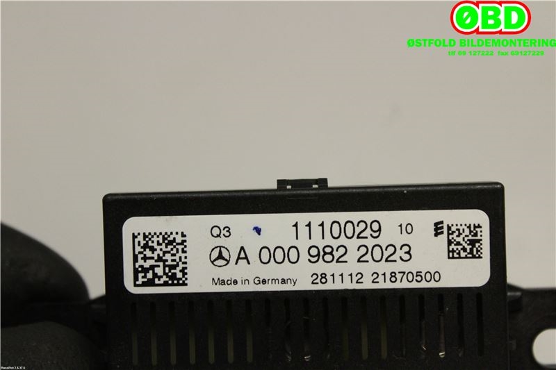 Rele diverse til Mercedes A-Klasse 2012-2018 (W176) (W176) (MERCEDES|A 000 982 20 23||0009822023)