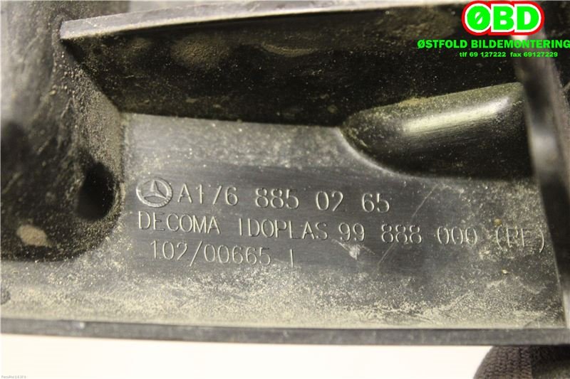 Diverse deler til Mercedes A-Klasse 2012-2018 (W176) (W176) (MERCEDES|A 176 885 02 65||1768850265)