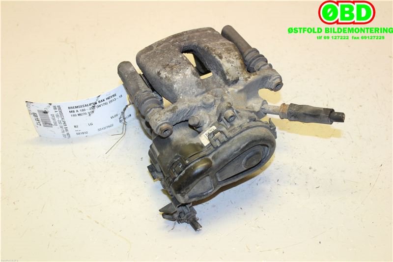 Bremsecaliper høyre bak til Mercedes A-Klasse 2012-2018 (W176) (W176) (MERCEDES|A 000 423 24 81|)