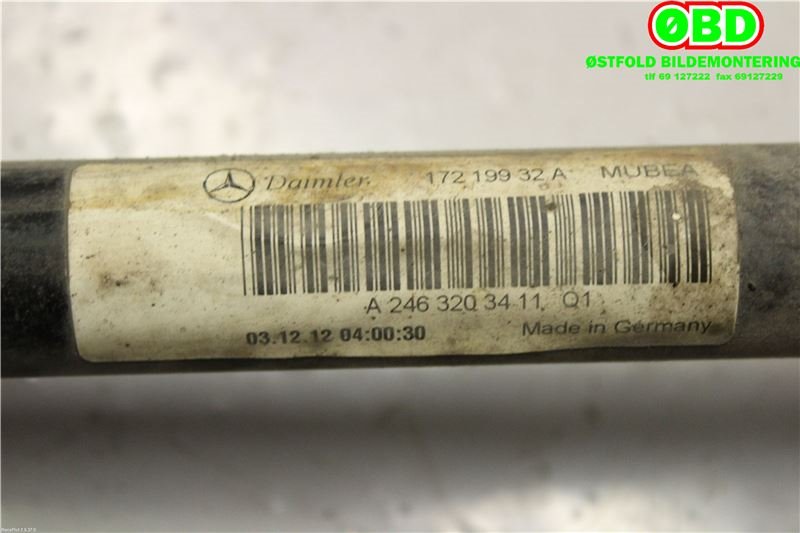 Stabilisatorstag foran til Mercedes A-Klasse 2012-2018 (W176) (W176) (MERCEDES|A 246 320 34 11||2463203411)