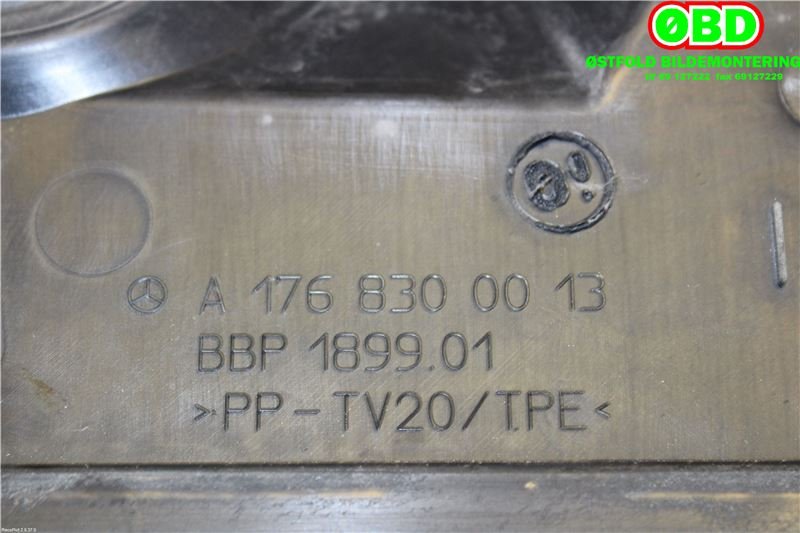 Deksel til Mercedes A-Klasse 2012-2018 (W176) (W176) (MERCEDES|A 176 830 00 13||1768300013)