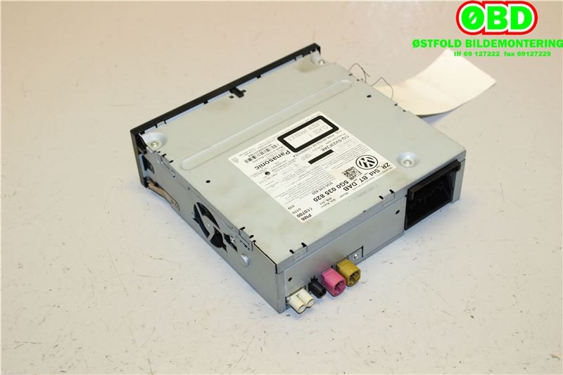 Bilstereo til VW Golf VII 2012-2017 (Fase 1) (VOLKSWAGEN|5G0 035 820 A|5G0 035 820 AX|5G0035820)