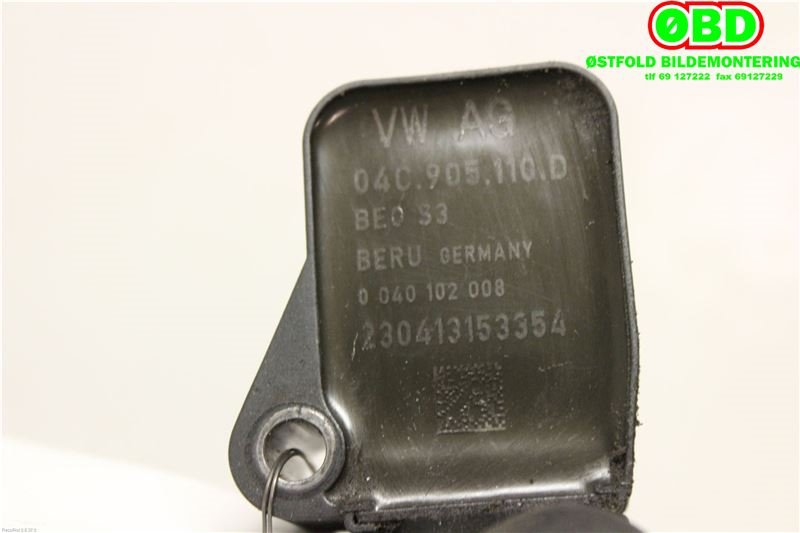 Coil elektronisk til VW Golf VII 2012-2017 (Fase 1)  (VOLKSWAGEN|04C 905 110 J|04C 905 110 L|04C905110D)