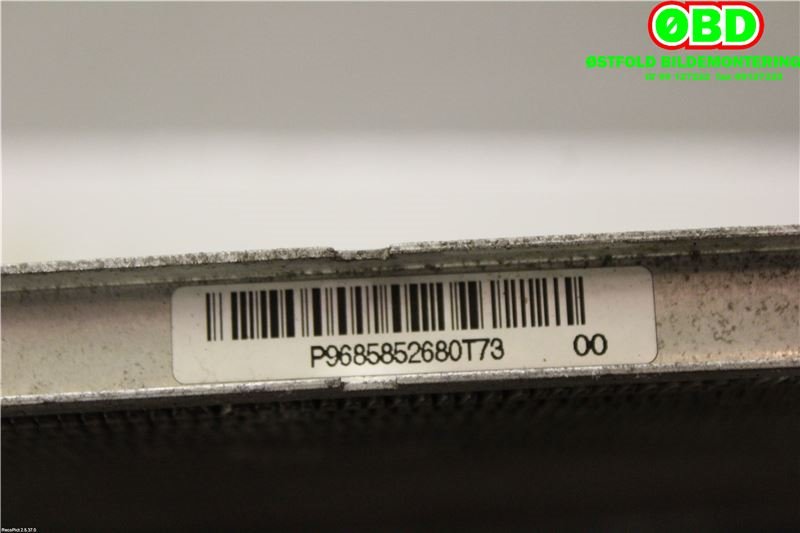 Radiator (automat gir) til Peugeot 2008 2013-2019 (Type I)  (PEUGEOT|1330P9||9685852680)