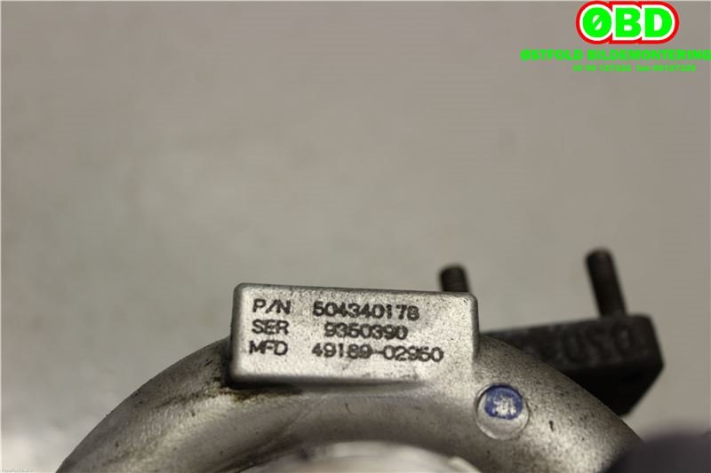 Turbo til Fiat Ducato 2007-2013 (FIAT|504340178|)