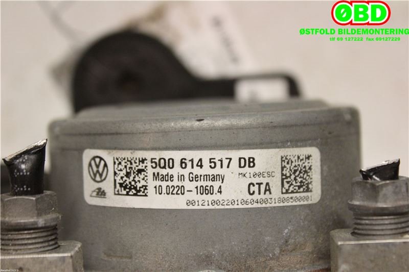 ABS sentral til VW Passat 2015-2019 (Fase 1) (B8) (B8) (VOLKSWAGEN|5Q0 614 517 DB||5Q0614517DB)