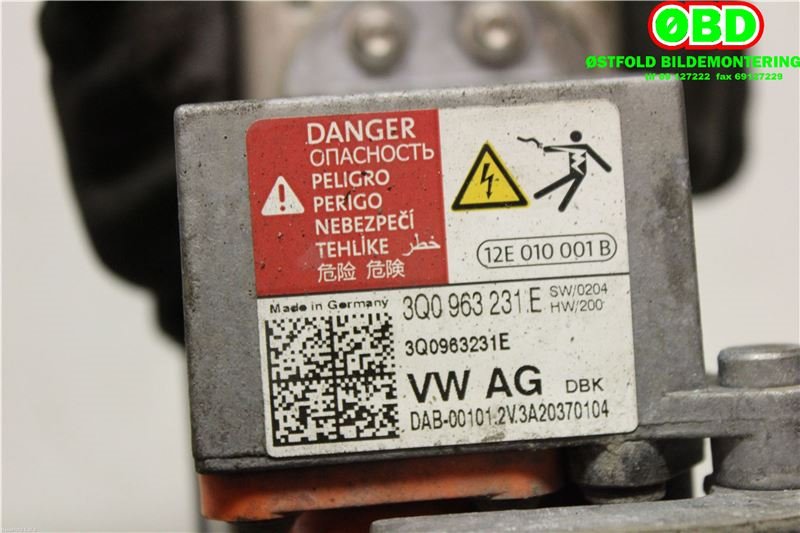 Varmeapparat register til VW Passat 2015-2019 (Fase 1) (B8) (B8) (VOLKSWAGEN|3Q0 819 013 F|3Q0 819 013 K|3Q0819013D)