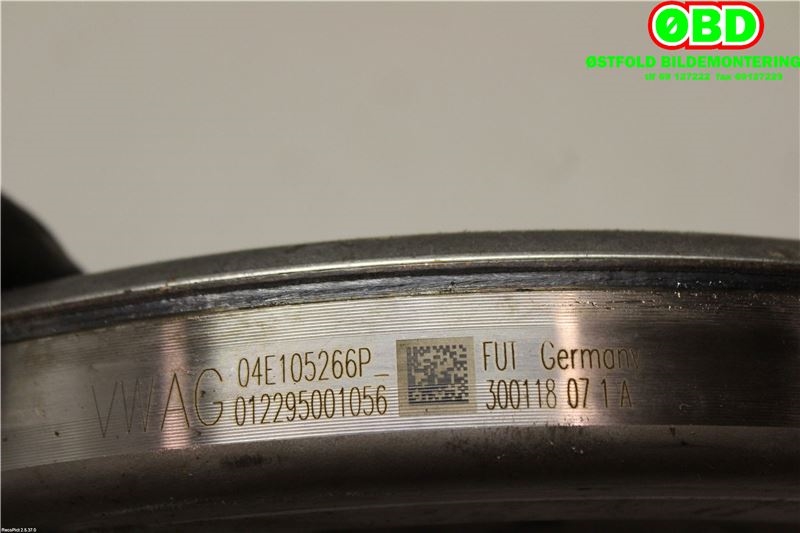 Svinghjul automat til VW Passat 2015-2019 (Fase 1) (B8) (B8) (VOLKSWAGEN|04E 105 266 P|04E 105 266 AD|04E105266P)