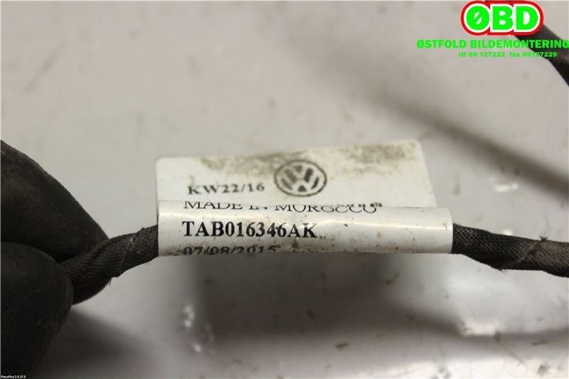 Ledningsnett til VW Passat 2015-2019 (Fase 1) (B8) (B8) (VOLKSWAGEN|3G9 971 104||3G9971104)