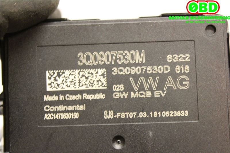 Styreenhet diverse til VW Passat 2015-2019 (Fase 1) (B8) (B8) (VOLKSWAGEN|3Q0 907 530 M||3Q0907530M)