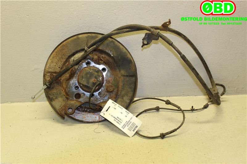 Hjulspindel høyre bak til Nissan Qashqai 2007-2010 (Type I, Fase 1) (NISSAN|)