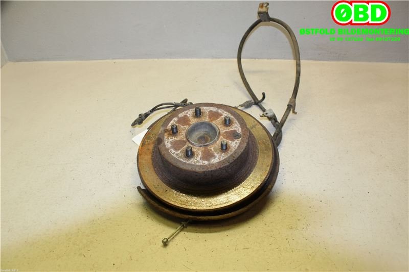 Hjulspindel høyre bak til Nissan Qashqai 2007-2010 (Type I, Fase 1) (NISSAN|)