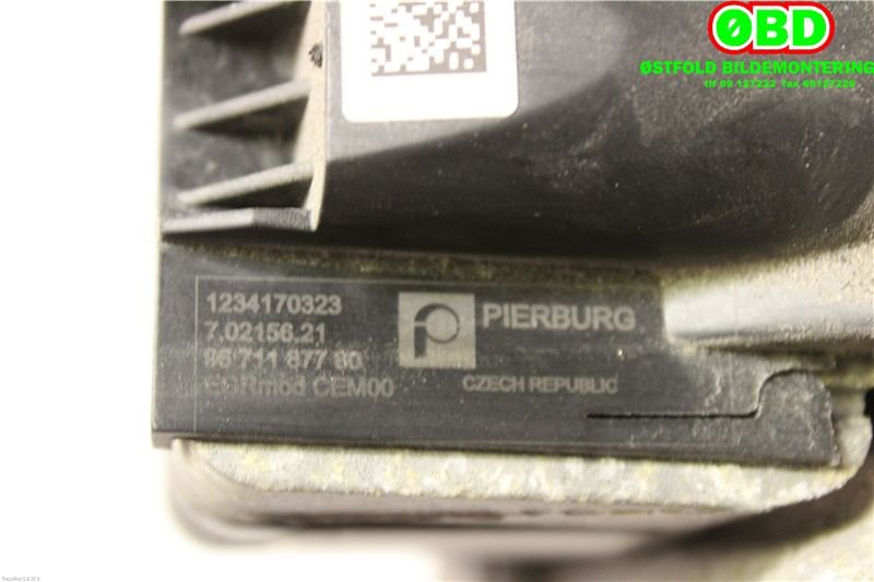 EGR-ventil til Peugeot 4008 2012-2017  (PEUGEOT|1618LN|)