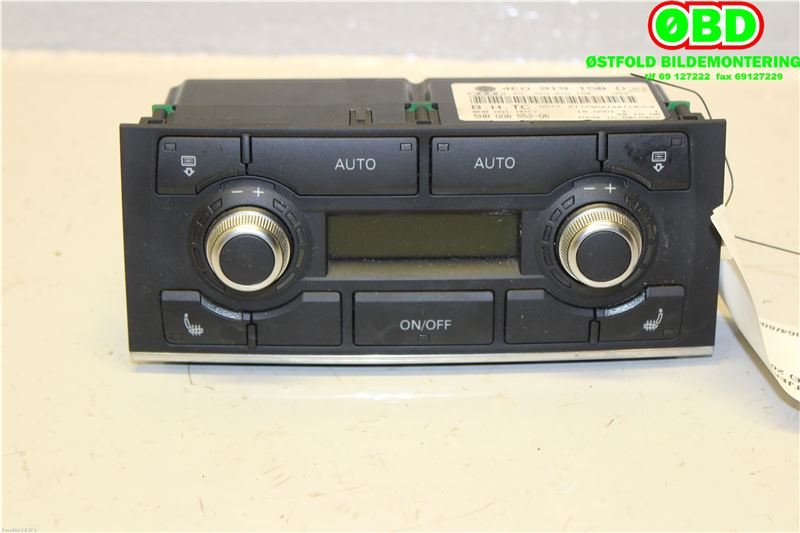Varmeapparat betjening til Audi A8 2003-2010 (Type II) (AUDI|4E0 919 158 D||4E0919158D)