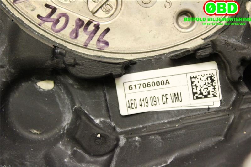 Ratt til Audi A8 2003-2010 (Type II)  (AUDI|4E0419091EB||4E0419091CF)