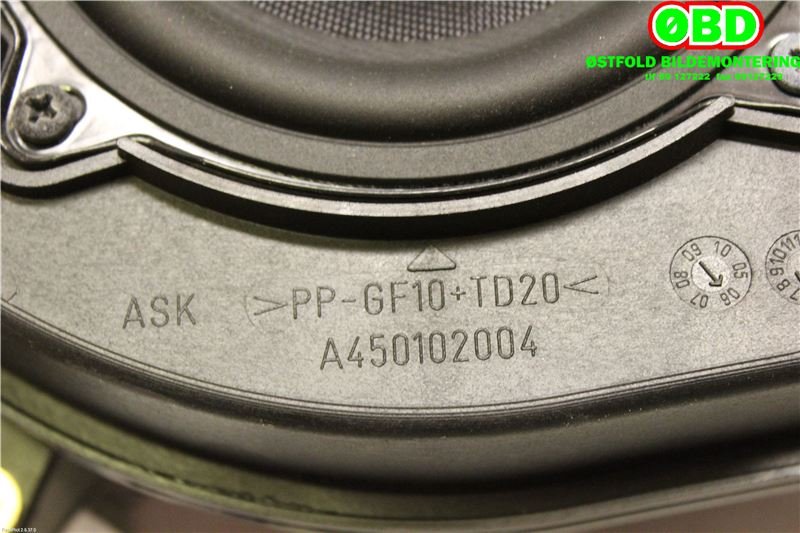 Bilstereo høyttaler til Audi A8 2003-2010 (Type II) (AUDI|4E0035381A|)