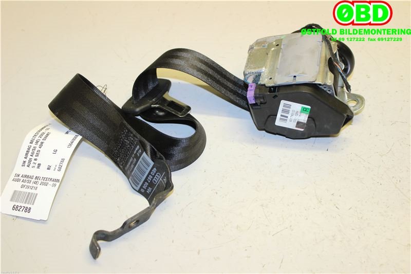 Airbag beltestrammer til Audi A8 2003-2010 (Type II) (AUDI|4E0 857 806 B||4E0857806B)