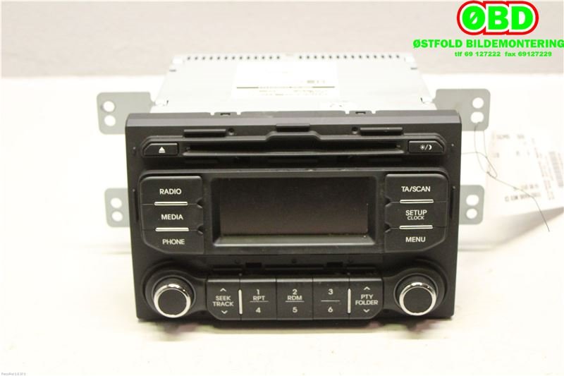 Bilstereo til Kia Rio 2011-2017 Type III (KIA|961701W750CA|)