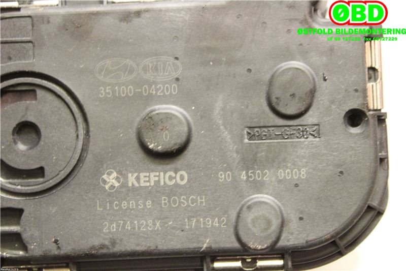 Spjeldhus til Kia Rio 2011-2017 Type III  (KIA|3510004200|9045020008)