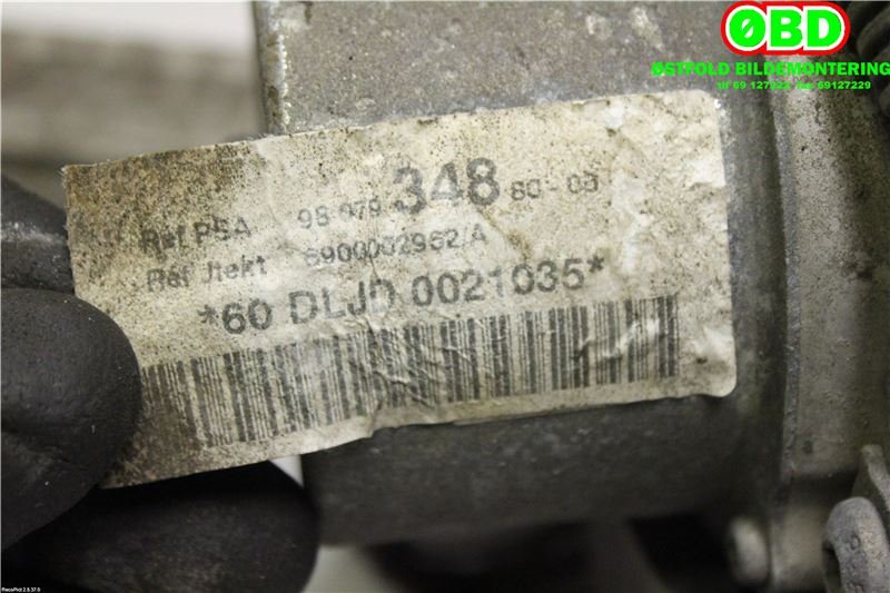 Tannstang elektrisk til Peugeot 2008 2013-2019 (Type I)  (PEUGEOT|1665627680||1636418980)