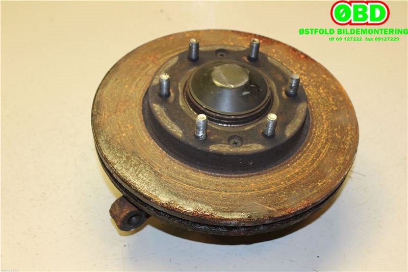 Hjulspindel venstre foran til Hyundai H-1 2008-2012 (Type II, Fase 1)  (HYUNDAI|517154H200|)