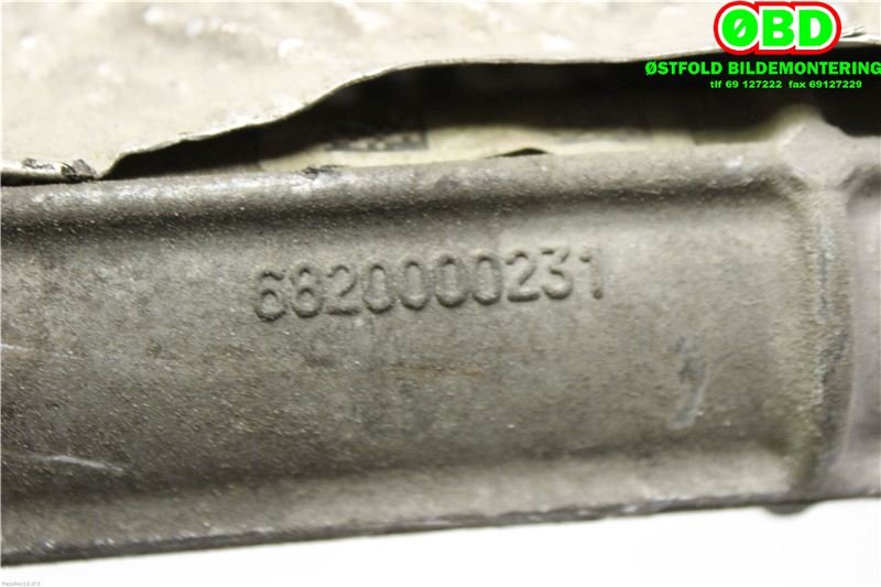 Tannstang elektrisk til Peugeot 308 2007-2011 (Type I, Fase 1)  
