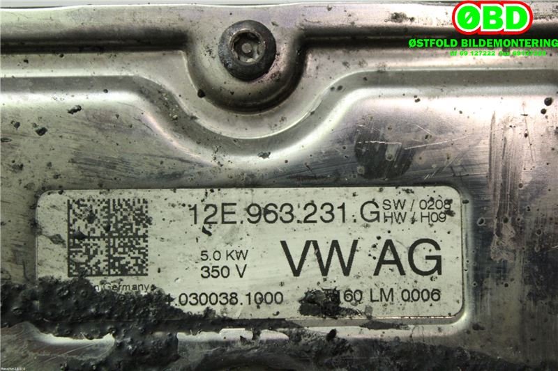 Diverse deler til Porsche Cayenne 2010-2017 (92A) (92A) (PORSCHE|12E 963 231 E|PAB 963 231|12E963231G)
