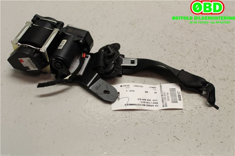 Airbag beltestrammer til BMW 3-Serie 2012-2018 (F30/F31/F34) (F30/F31/F34) (BMW|72 11 7 383 321|)