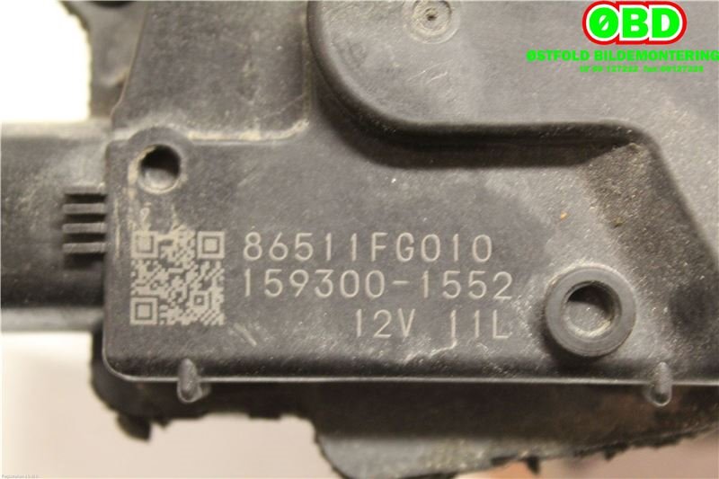 Viskermotor frontrute til Subaru Impreza 2008-2012 (Type III)  (SUBARU||86511FG010)