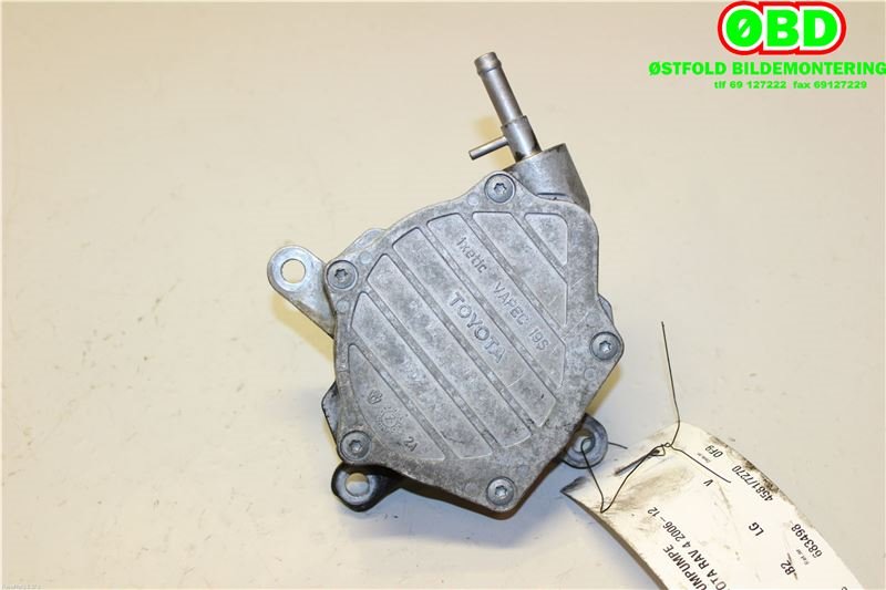 Vakuumpumpe til Toyota RAV4 2006-2009 (Type III, Fase 1)