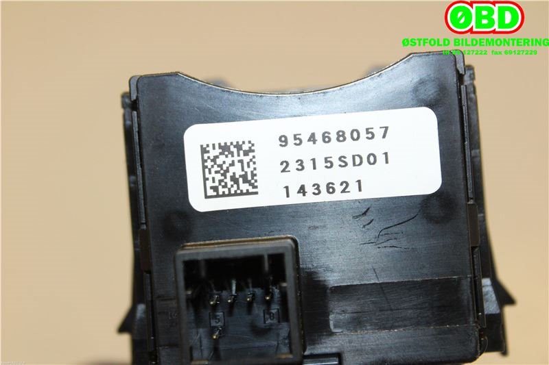 Bryter visker til Opel Mokka 2012-2016 (Type I, Fase 1)  (OPEL|95468057|1241196|)