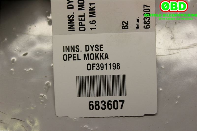Dyse innsprøyting bensin til Opel Mokka 2012-2016 (Type I, Fase 1)  (OPEL|55562599|821521|)