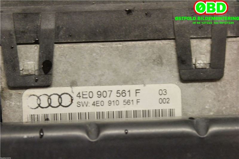 Sensor radar til Audi A8 2003-2010 (Type II)  (AUDI|4E0 907 561 F||4E0907561F)