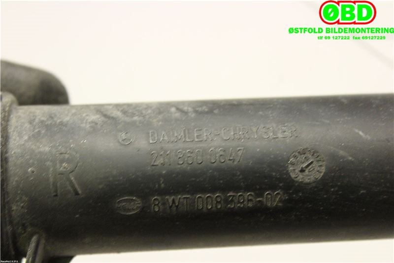 Lyktespylerdyse til Mercedes E-Klasse 2002-2006 (Fase 1) (W211) (W211) (MERCEDES|A 211 860 06 47||2118600647)