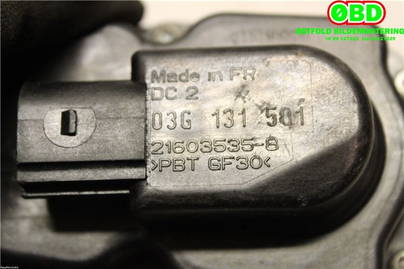 EGR-ventil til VW Passat 2005-2010 (B6) (B6) (VOLKSWAGEN|03G 131 501 P|03L 131 501 K|03L131501)