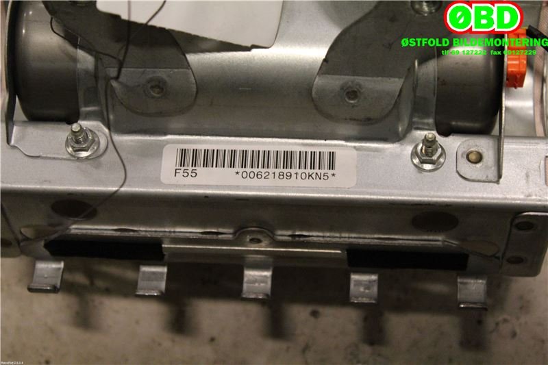 Airbag passasjer til Toyota Yaris 2009-2011 (Type II, Fase 2) (TOYOTA|739600D012|)