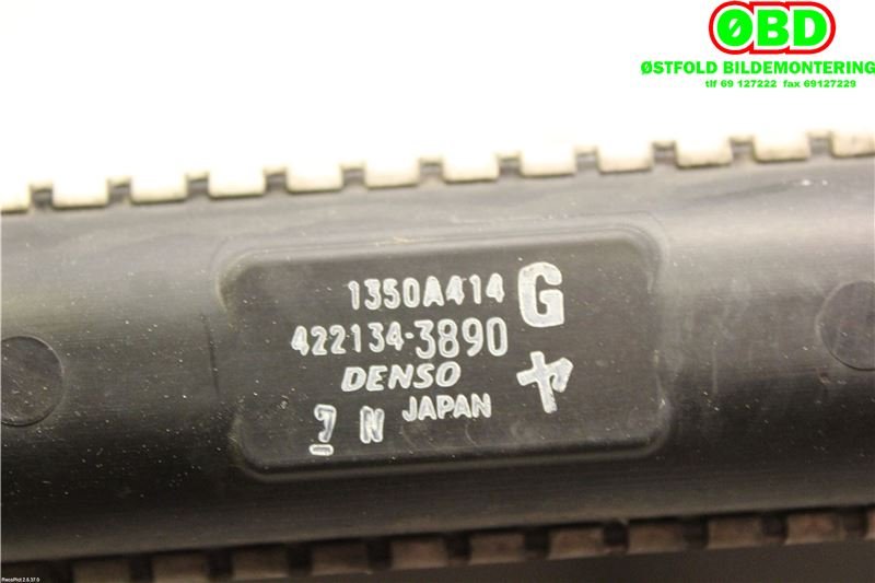 Radiator (automat gir) til Mitsubishi i-MiEV 2010-->>  (MITSUBISHI|1350A414|4221343890)