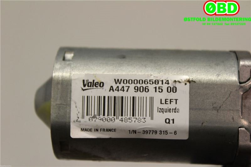 Viskermotor bakrute til Mercedes Vito 2014-->> (W447) (W447) (MERCEDES|A 447 906 15 00|W000065014|4479061500)