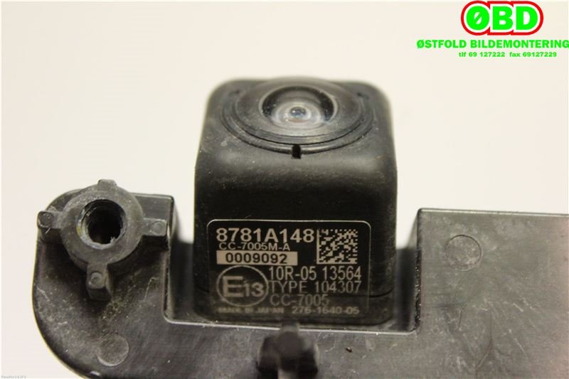 Kamera til Mitsubishi Outlander 2015-->> (Type III, Fase 2)  (MITSUBISHI|8781A148|)
