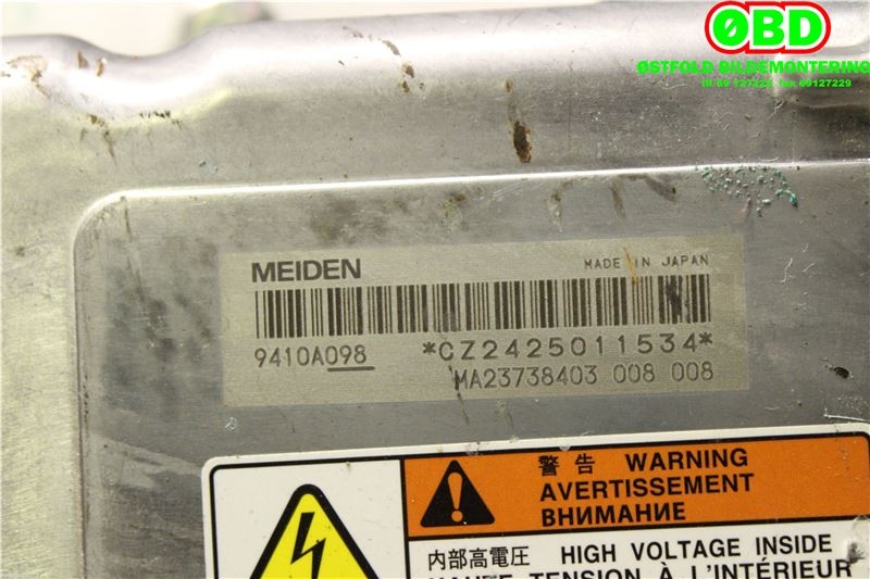 Diverse deler til Mitsubishi Outlander 2015-->> (Type III, Fase 2)  (MITSUBISHI|9410A100||9410A098)