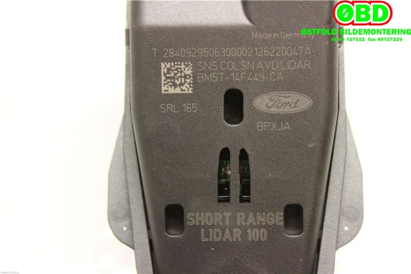 Sensor radar til Ford Focus 2011-2014 (Type III, Fase 1)  (FORD|1806458||BM5T14F449CA)