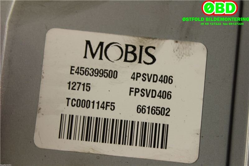 Rattaksel elektrisk servo til Kia Soul 2014-2019 (Type II)  (KIA|56310E4200|)